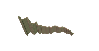 Trail-only ribbon