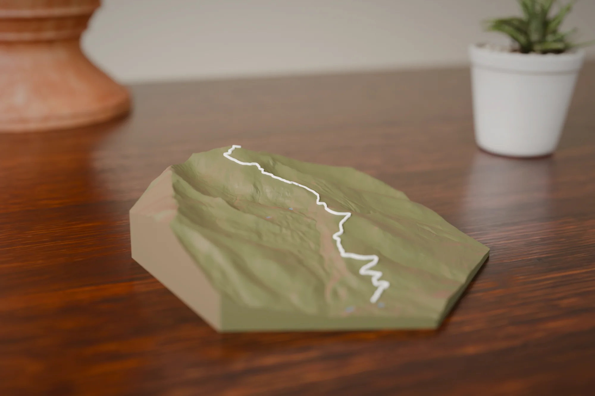 Mount Elbert sculpture by Topofirma